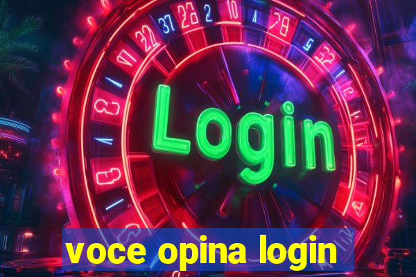 voce opina login